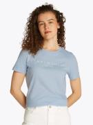 Tommy Hilfiger T-shirt REG CORP LOGO C-NK met logo en borduursel