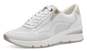 Tamaris Sneakers met sleehak vrijetijdsschoen, lage schoen, veterschoe...