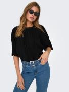 Only Plisséshirt ONLRAVENNA S/S PLISSE TOP NOOS JRS