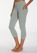 active by Lascana 3/4 legging met telefoontas, loungewear