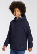 Icepeak Softshell-jack KONAN JR van winddicht en waterafstotend materi...