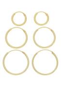 Firetti Set oorringen Multipack sieraad cadeau zilver 925 oorbellen cr...