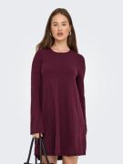 Only Midi-jurk ONLAMALIO LIFE LS ONECK DRESS KNT