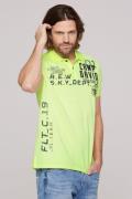 CAMP DAVID Poloshirt met logoprint