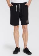 Quiksilver Sweatshort POST IT FLEECE SHORT YM met zacht fleece materia...