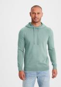 H.I.S Gebreide trui Met capuchon, regular fit Pullover met ronde hals,...