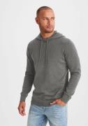 H.I.S Gebreide trui Met capuchon, regular fit Pullover met ronde hals,...