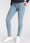 Arizona Skinny fit jeans Met geren extra-strakke been snit, lage taill...