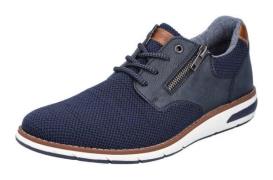 Rieker Veterschoenen met zijrits, vrijetijdsschoen, lage schoen, veter...