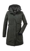 Killtec Parka KOW 165 WMN PRK Water- en winddichte parka met teddyflee...