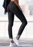 KangaROOS Legging met gedessineerde omslag