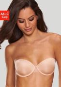 Lascana Bh met steuncups met transparante rug en afneembare neckholder...