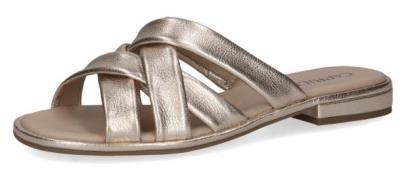 Caprice Slippers , blokhak, zomerschoen, instapper met kruisbandage