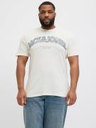 Jack & Jones PlusSize Shirt met print JORALMERIA BOLD BRANDING TEE SS ...