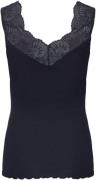 rosemunde Tanktop prachtige, elastische vintage kantafwerking