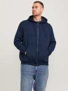 Jack & Jones PlusSize Capuchonsweatvest JJEBRADLEY met capuchon en zac...