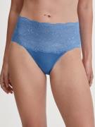 CALIDA High-waist-slip Sensual Secrets met brede, transparante kantban...