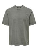 ONLY & SONS Shirt met ronde hals ONSDISTRESS RLX SS TEE
