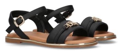 Tommy Hilfiger Sandalen , glitter-sandaal, sandaal met sierelement