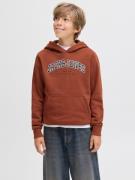Jack & Jones Junior Hoodie JJECALEB VARSITY SWEAT HOOD NOOS JNR