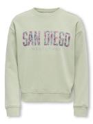 KIDS ONLY Sweatshirt KOGRUNA CITY L/S O-NECK BOX CS SWT