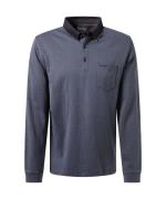 Pierre Cardin Poloshirt met lange mouwen