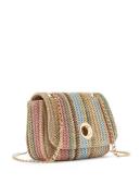 Vivance Schoudertas Minibag Handtas, handtas, bast-look, crossbody tas...