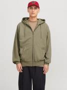 Jack & Jones Capuchonsweatvest JJECHARGE Hoodie met capuchon, trekkoor...