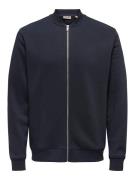 ONLY & SONS Sweatshirt ONSCERES REG ZIP BOMBER JCK NOOS
