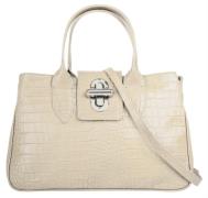 Cluty Tas echt leer, made in italy (1-delig)