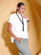 Creation L Colshirt Shirt met opstaand kraagje (1-delig)