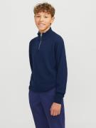 Jack & Jones Junior Schipperstrui JJEEMIL KNIT HALF ZIP NOOS JNR