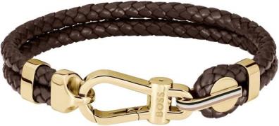 Boss Leren armband ARES PRIME, 1580699M, 1580700M