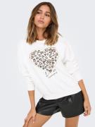 Only Sweatshirt ONLTAMMIE L/S LEO PRINT O-NECK SWT