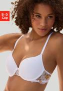 Lascana Bh met steuncups met schattige rugpartij van delicate borduurk...
