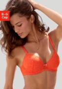 Vivance Push-up-bh met beugel van delicate kant in bloemige uitstralin...