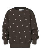Name It Sweatshirt NMFNEHEART NREG SWEAT BRU