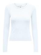 Only Shirt met lange mouwen ONLEASY L/S O-NECK TOP BOX JRS