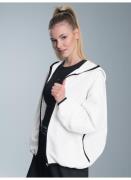 Trigema Sweatvest TRIGEMA dunne hoodie met praktische zakken (1-delig)