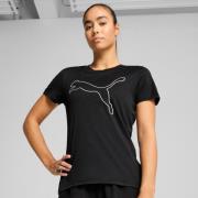 PUMA Trainingsshirt W TAD ESSENTIAL HEATHER LOGO TEE