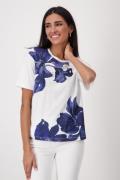 Monari Shirt met ronde hals Met een ronde hals