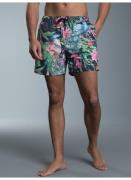 Trigema Short TRIGEMA bad-/vrijetijdsshorts met printmotief (1-delig)