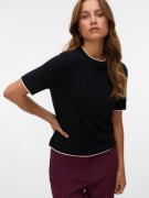 Vero Moda Trui met korte mouwen VMBREEZE SS O-NECK PULLOVER BOO
