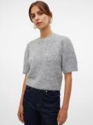 Vero Moda Gebreide trui VMNOVAH SS O-NECK PUFF PULLOVER GA NOOS