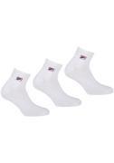 Fila Korte sokken UNISEX QUARTER PLAIN SOCKS (set, 3 paar)