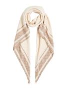 Tommy Hilfiger Sjaaltje ELEVATED CHIC TEXTURE SQUARE Hoogwaardige zijd...