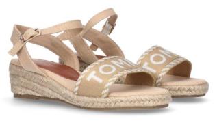 Tommy Hilfiger Sandalen ROPE WEDGE SANDAL , zomerschoen, sandaal, slee...