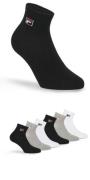 Fila Korte sokken UNISEX QUARTER PLAIN SOCKS (set, 6 paar)