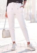Lascana Comfortbroek met zakken, joggingbroek, elegant-sportief, jerse...
