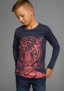 KIDSWORLD Shirt met lange mouwen TIGER - Print Lange mouwen, basic pas...